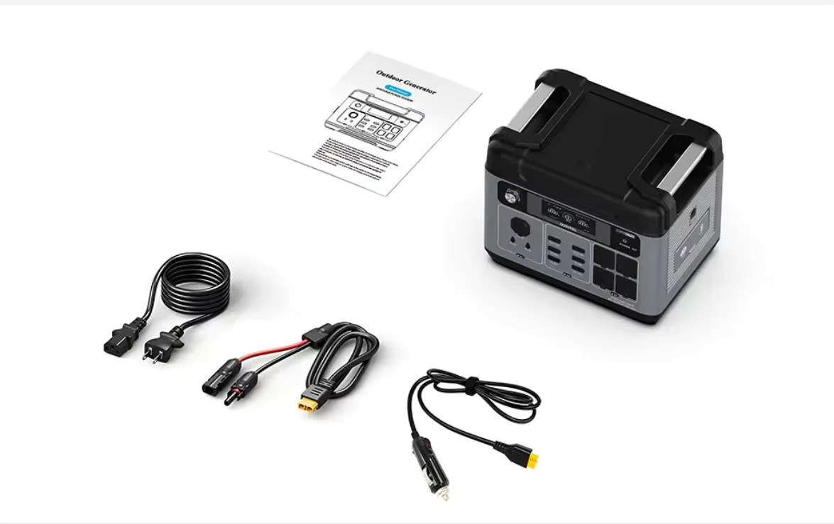 OUKITEL P2001E Pro Tragbare Powerstation, 3200W 2048Wh LiFePO4 Solargenerator in Grau - Bild 5