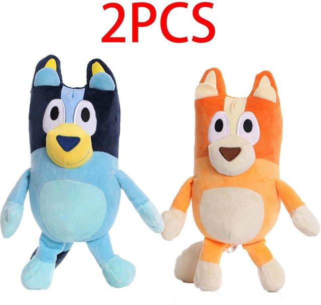 Yiran toy 1 Bluey Bingo Plüschtier, 17-28cm, ab 14 Jahren - Bild 1