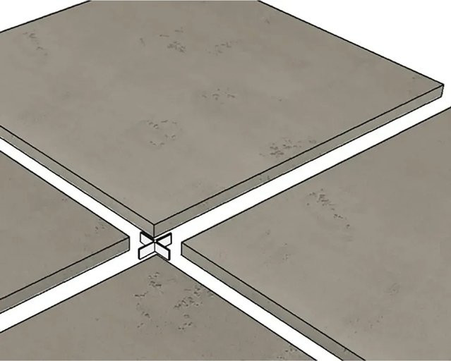 GS Terrassen Fugenkreuz transparent 3 mm 50 Stück - Bild 1
