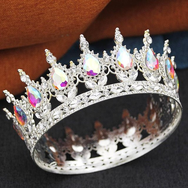 YIRAN Jewelry Diadem, weiß, Damen - Bild 1