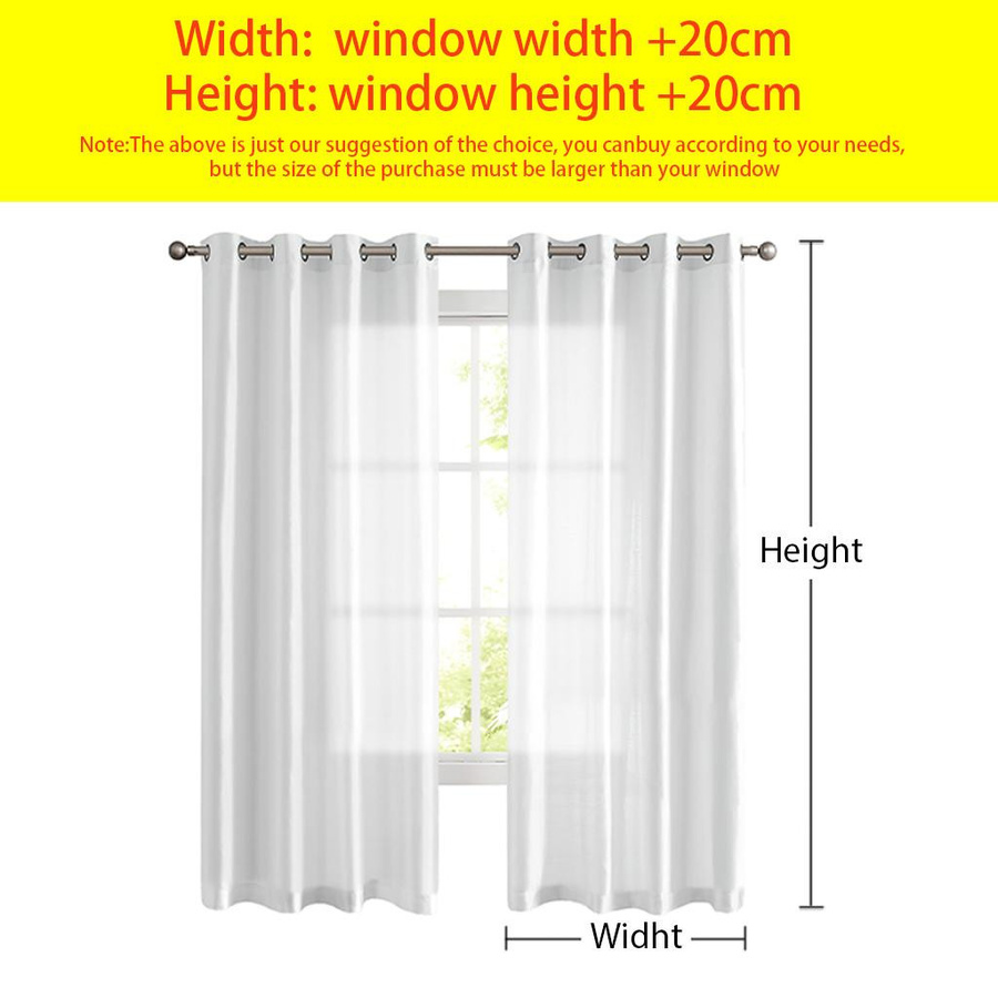 Yiran Furniture Japanische Anime-Druckvorhänge für Kinderzimmer und Wohnzimmer, 2er-Set, Mehrfarbig, B: 50 cm, H: 130 cm - Bild 2