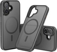 Nevox StyleShell INVISIO Handyhülle für iPhone 17 in Schwarz und Grau - Bild 1