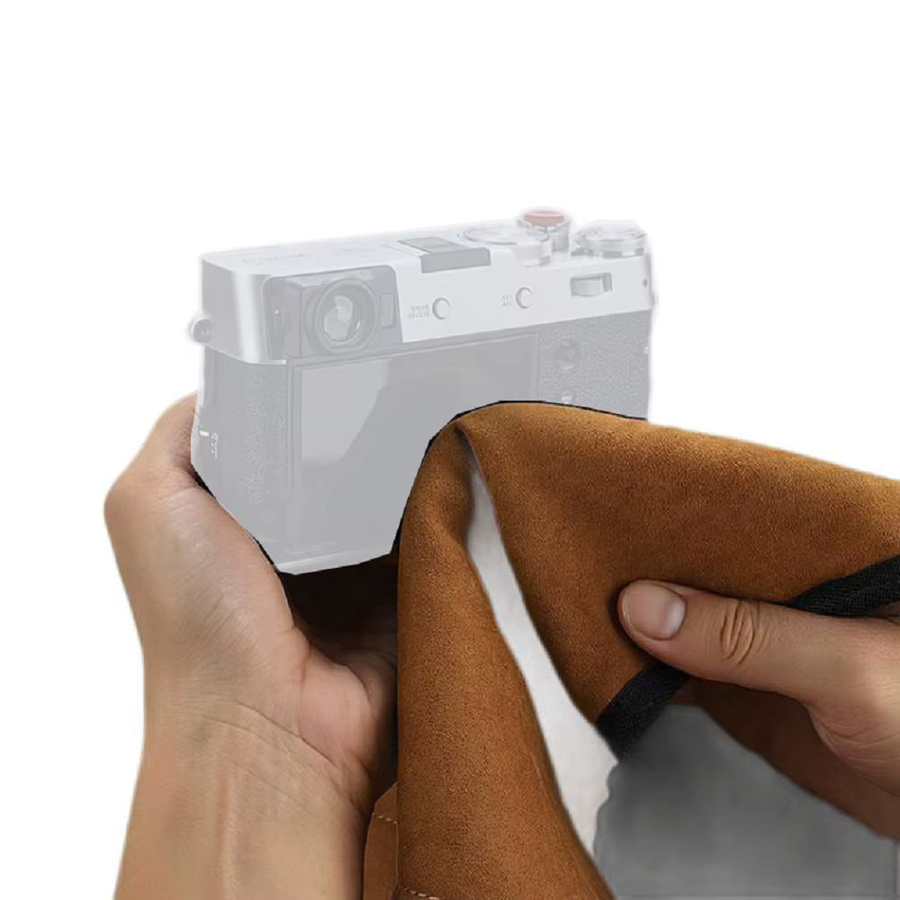 PULUZ Kamera-Schutztuch Braun Multifunktionale Einwickel-Fototasche für SLR-Objektive - Bild 5