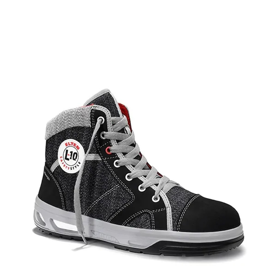 Elten Sicherheitsstiefel Sensation Xx10 Mid ESD S3 in Schwarz-Grau Größe 42 - Bild 2