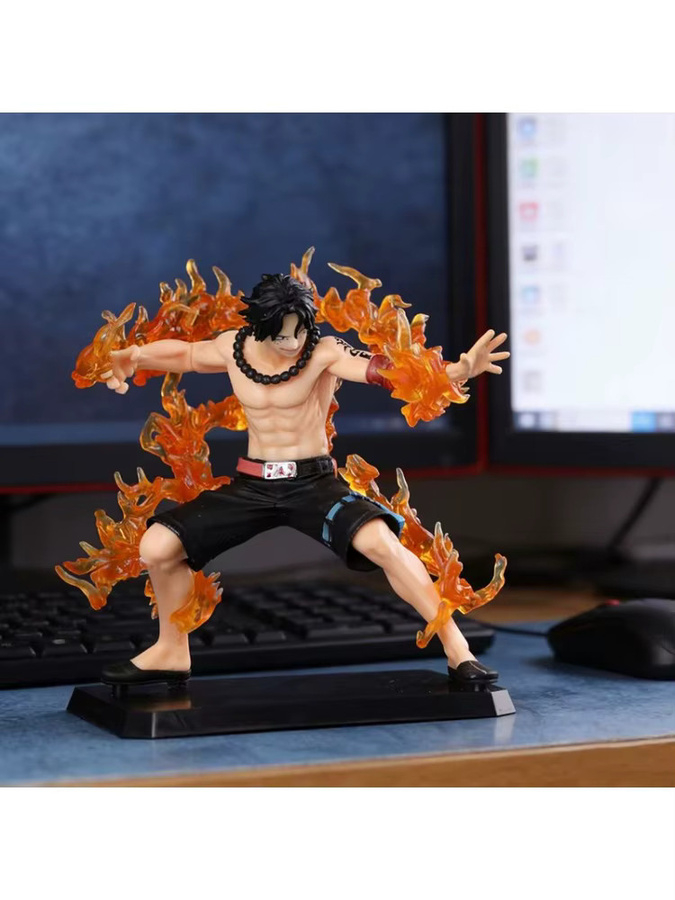 Bandai One Piece Portgas D Ace Battle Actionfiguren, Einzelfigur, Kunststoff, Bunt / Mehrfarbig - Bild 5