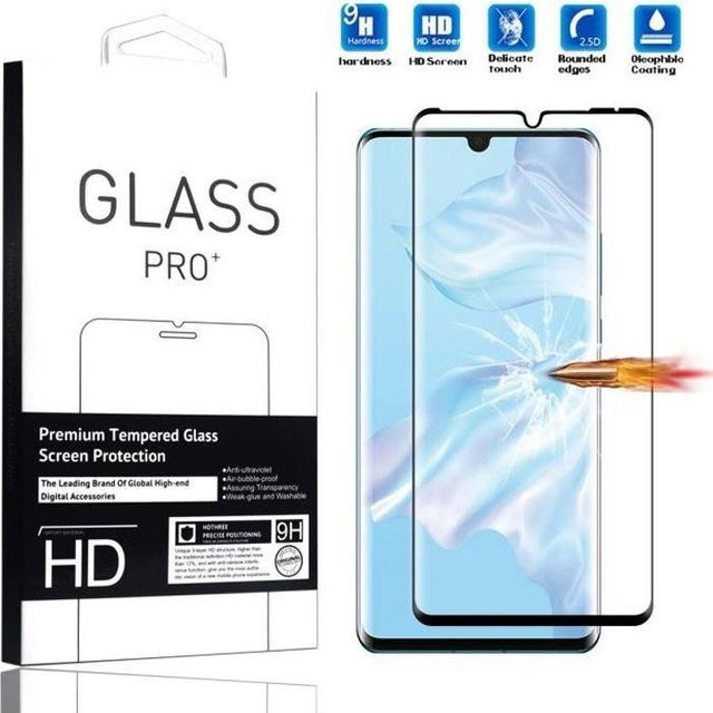 Huawei P30 Pro Displayschutzfolie aus gehärtetem Glas in Transparent - Bild 1