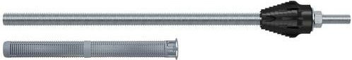 Fischer Thermax 16/170 M12 Abstandsmontagesystem aus verzinktem Stahl, Farbe: Silber, 20 Stück - Bild 1