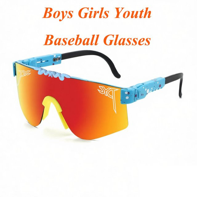 PITS OCTAL VIPERS TRABEC Sonnenbrille, Kinder, Vollrand, Multicolor, Kunststoff - Bild 1