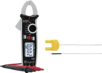 Voltcraft VC-335 Digitale Stromzange in Schwarz, CAT II 600 V und CAT III 300 V mit 2000 Counts - Bild 1