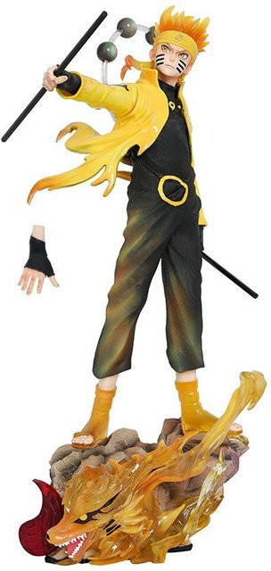 Yiran toy 1 Naruto Shippuden Naruto Uzumaki Uchiha Sasuke Actionfigur PVC - Bild 1