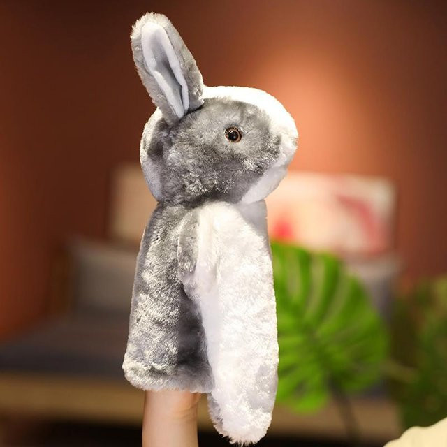 Tier Handpuppe Plüsch, Cartoon Niedlich, 28cm - Bild 1