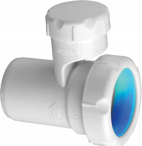JIMTEN Waschbecken-Siphon aus Kunststoff in Weiß, Durchmesser: 40 mm - Bild 1