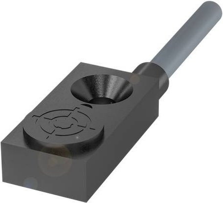 Balluff Induktiver Näherungsschalter BES R04KC-PSC25F-EV05 BES01YU, nicht bündig, PNP, Schließer, Schwarz, L x B x H: 16 x 8 x 4,7 mm - Bild 1