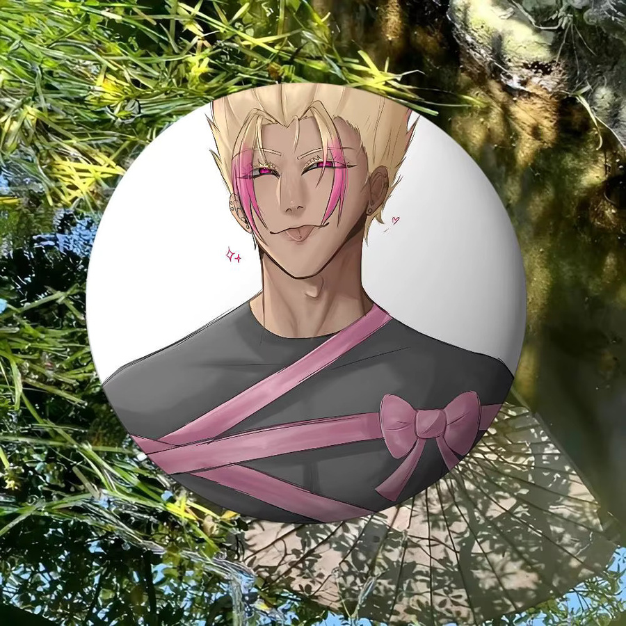 Anstecknadel Anime R-Ryusei Shidou-S Abzeichen, Weißblech, Metall - Bild 5