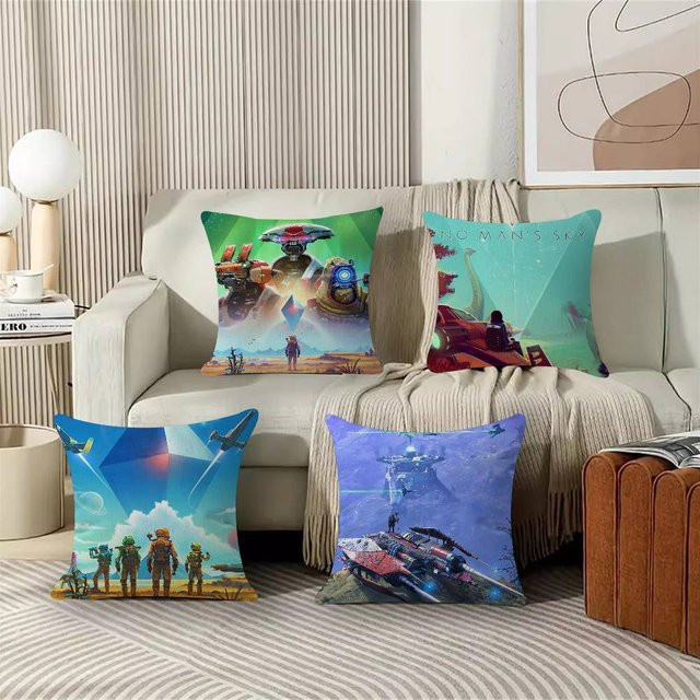 Beast Kingdom No Man Sky Kissenbezug quadratisch, Multicolour - Bild 1