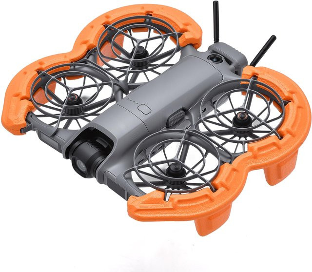 STARTRC Propellerschutz für DJI Neo 2 Zubehör mit Höhenverstellung in Orange - Bild 1