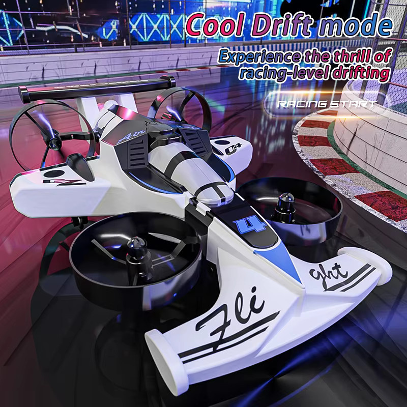 ANTSIR 2-in-1 Land Air Dual RC Quadcopter & RC Drift Car, 2,4G Fernbedienung, Set - Bild 3