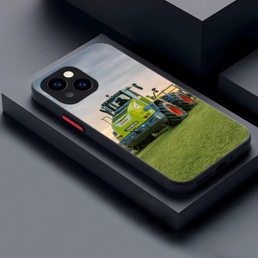 CLAAS Tractor Handyhülle in Transparent Matt für iPhone Modelle - Bild 2