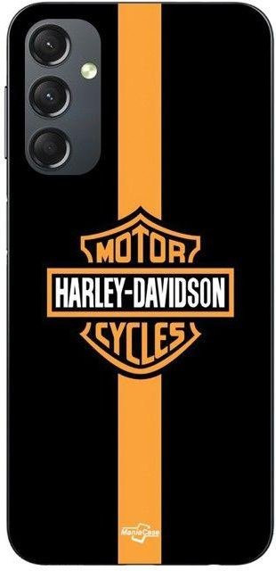 Harley Davidson Motorcycles Maniacase Schutzhülle für Samsung Galaxy A24 in Schwarz - Bild 1