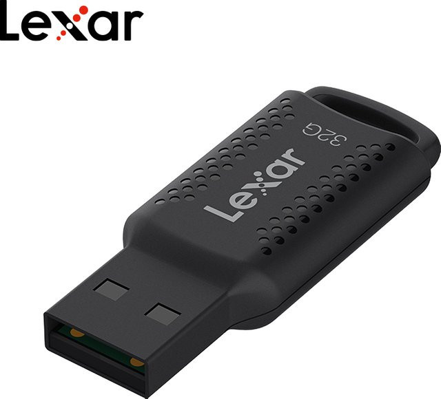 Lexar V400 USB-Flash-Speicher Stick in Schwarz mit bis zu 256 GB Kapazität und 100 MB/s für PC und Mac - Bild 1