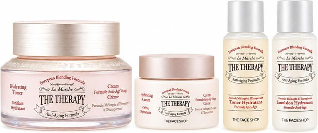 The Face Shop The Therapy Royal Made Öl-Mischcreme-Set, Gesicht, Niacinamid - Bild 1