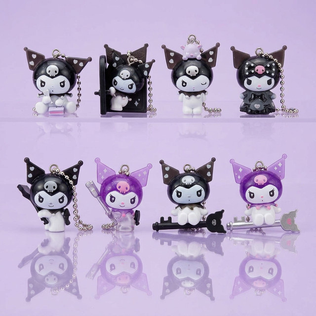 Sanrio Kuromi 20. Jubiläums-Schlüsselanhänger-Blindbox-Figur, Einzelfigur - Bild 1