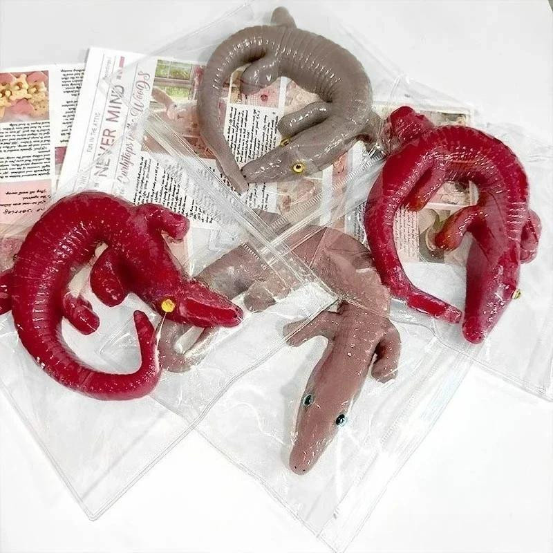 Fashnics Squishy Krokodil Knet-Stressball Weiches Entspannungsspielzeug - Bild 3