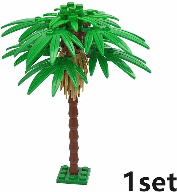 Yiran toy MOC Stein Pflanze Baum, Bausteine, ab 3 Jahre - Bild 1