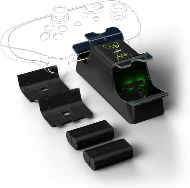 uRage Dual Ladestation für Xbox Series X/S in Schwarz - Bild 1