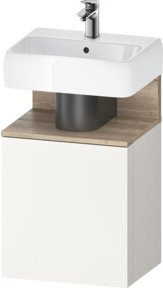 Duravit Waschtischunterschrank Qatego in Ei Marmor/weiß matt, B/T/H: 44 x 35 x 64,5 cm - Bild 1