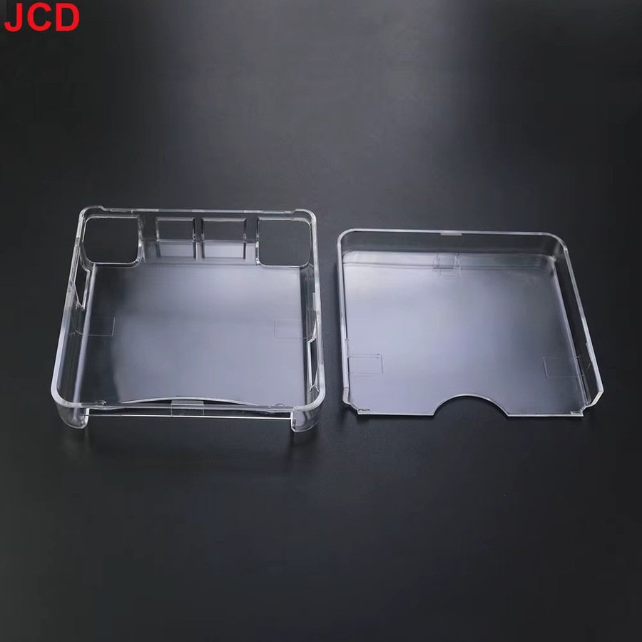 JCD Schutzhülle Gehäuse für GBA SP Advance SP Spielekonsole in Transparent und Schwarz - Bild 3