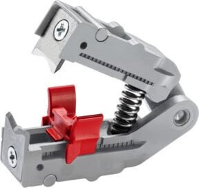 Knipex Ersatzmesserblock 12 49 32 mit Sondermessern für 12 52 195 in Grau, 38 mm - Bild 1