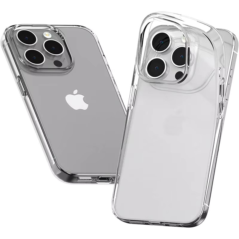 Transparente Silikonhülle für Apple iPhone 11 12 13 14 15 Pro Max und Mini - Bild 4