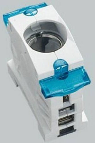 Wöhner Sicherungssockel 31303 in Weiß für Sicherungsgröße D02 - Bild 1