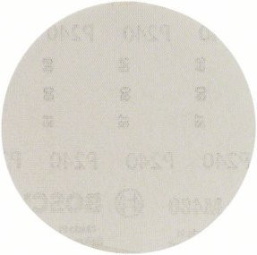 Bosch Schleifblatt M480 Net für Holz und Lack Korn 240 Durchmesser 115 mm - Bild 1