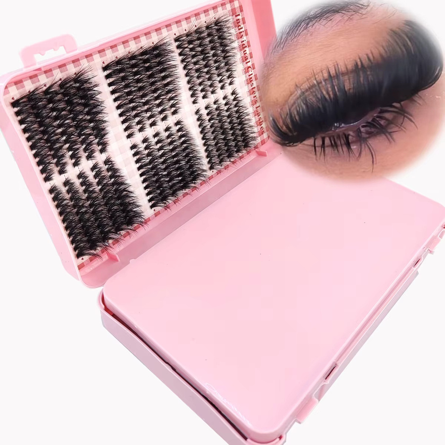 AMSDCN Wimpernverlängerung DIY, lockig, weich - Bild 3