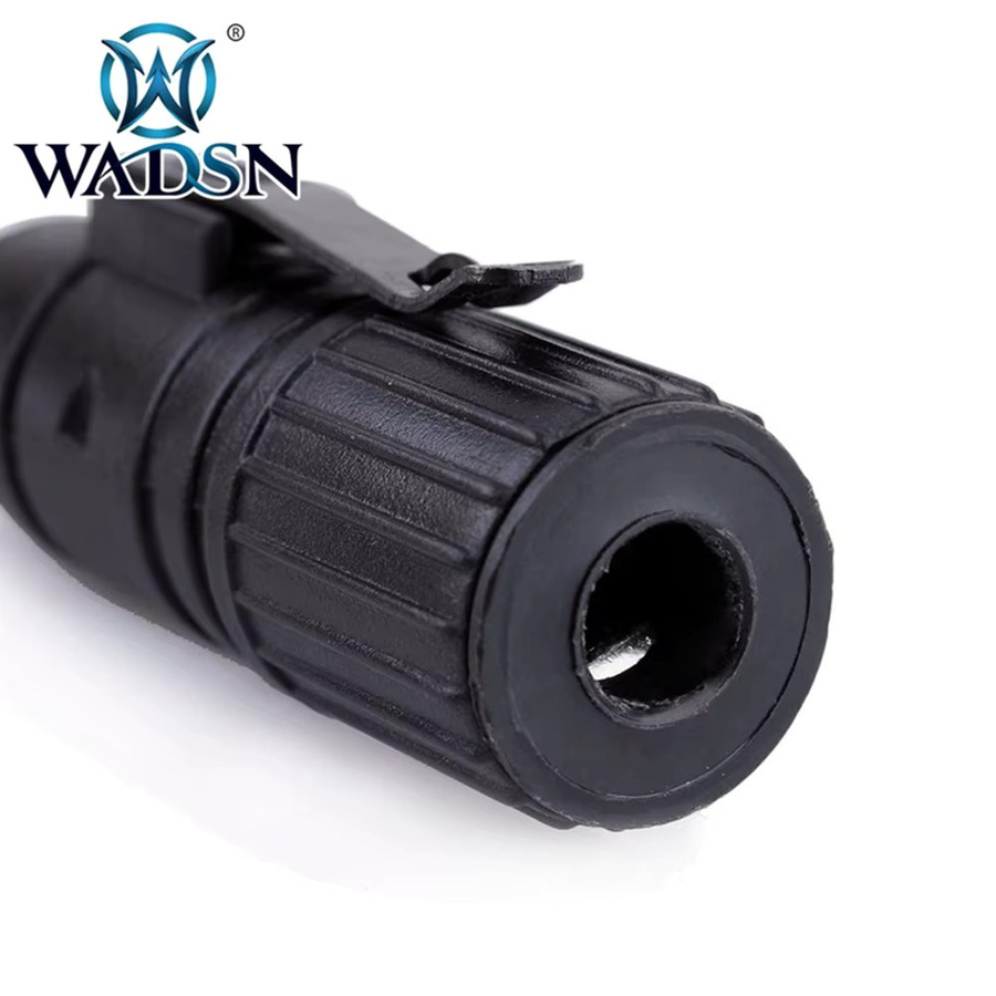 WADSN Dual u94 PTT Softail Airsoft Headset in Schwarz für Kenwood und Baofeng Walkie Talkie sowie Jagd und taktische Einsätze - Bild 5