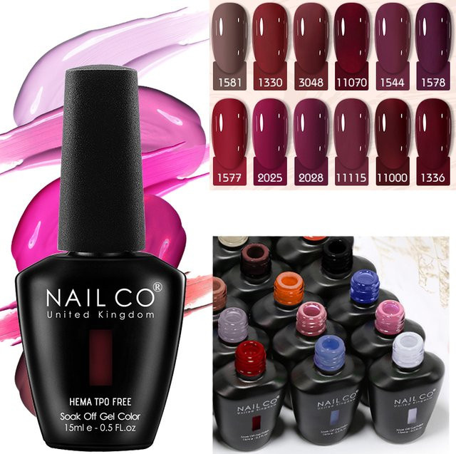 NailCO Gel-Nagellack, TPO-FREE, 15 ml, glänzend - Bild 1
