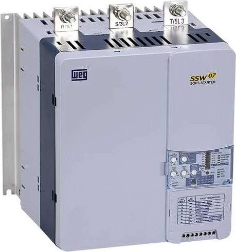 WEG Sanftstarter SSW07 0130 T5 SZ in Grau mit 55kW bei 400V und 37kW bei 230V - Bild 1