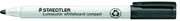 STAEDTLER Lumocolor compact 341 Whiteboardmarker mit Bullet-Spitze in Schwarz - Bild 1
