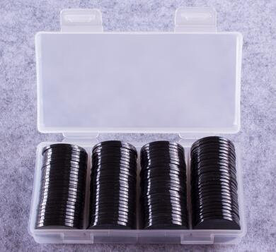 Binchi Bingo-Markierer, 100 Stück, 25 mm, 9 Farben, schwarz - Bild 1