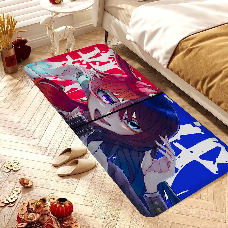 Potdemiel Ado Kyogen X Uta Anmie Raummatte, waschbar und rutschfest für Wohnzimmer, Küche oder Sofa - Bild 4