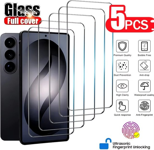 Bolomboy Displayschutzfolie aus gehärtetem Glas für Samsung Galaxy S26 Ultra, transparent, 1-5 Stück - Bild 1