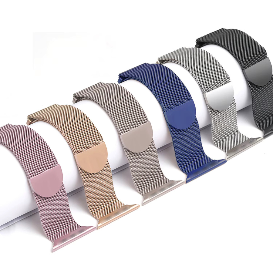 Uhrenarmband Milanaise Edelstahl, Unisex - Bild 2