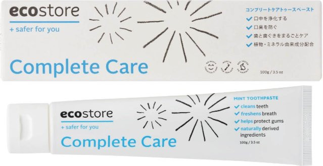 ecostore Complete Care Zahnpasta Pfefferminz, 100g, Fluoridfrei - Bild 1