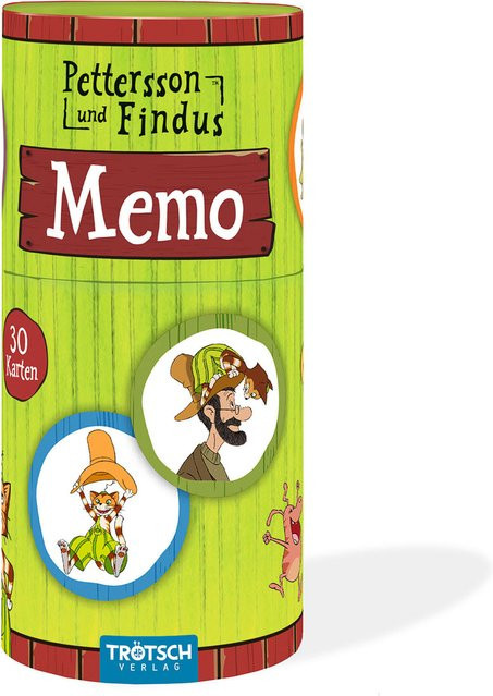 Trötsch Verlag Pettersson und Findus Memo-Spiel, ab 2 Jahre - Bild 1