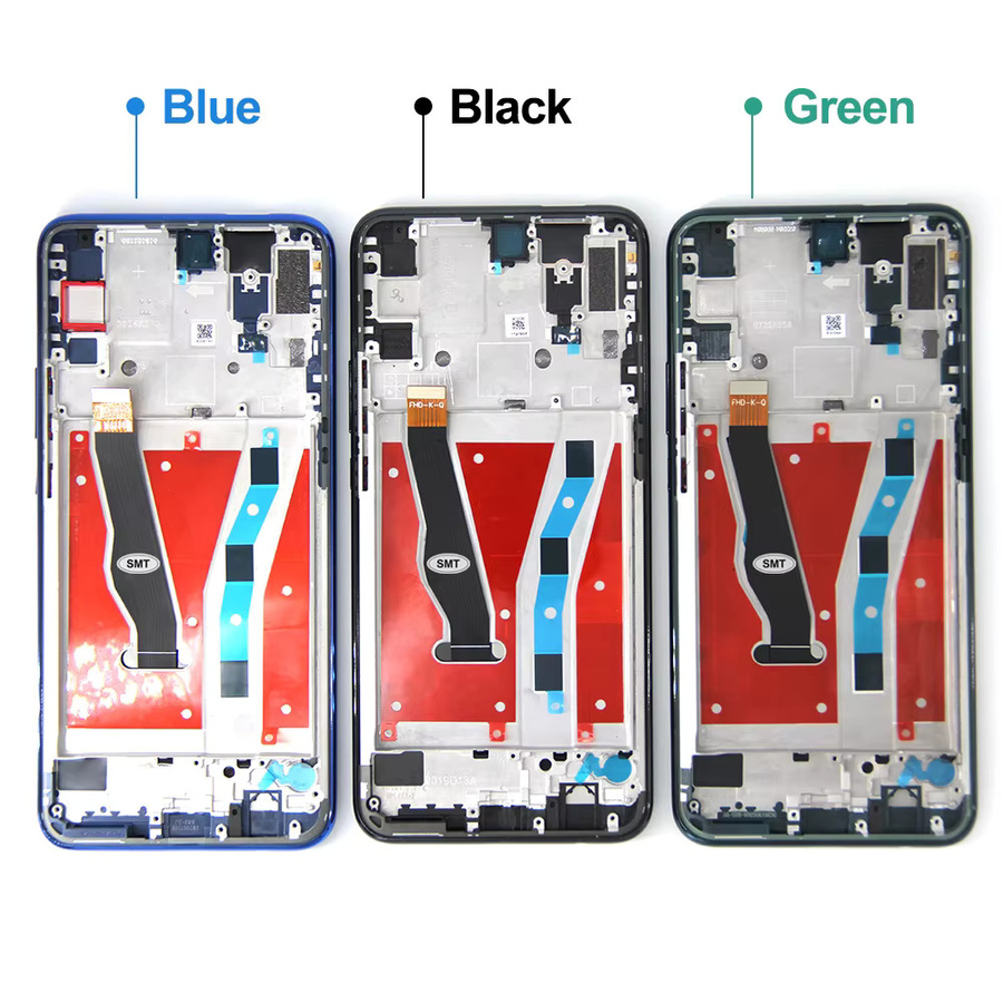 AMOLED Display mit Touchscreen Digitizer Montage für Huawei Y9 Prime 2019 STK-L21 L22 LX3 und Huawei P Smart Z STK-LX1 in Schwarz - Bild 5