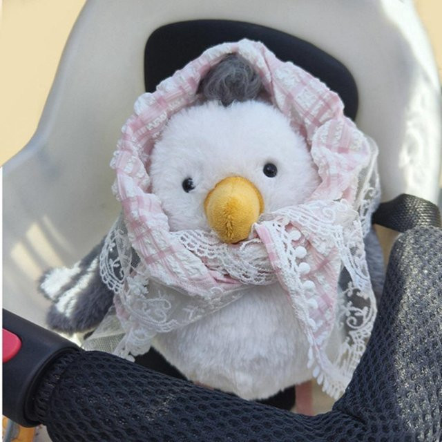 Kichernde Möwe Puppe, Plüschtier, mit Sonnenbrille - Bild 1