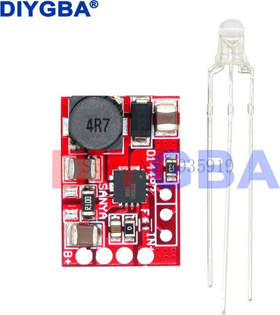 DNIGEF TP5000 Lithium-Batterie Lade Modul mit LED Anzeige für LiPo Li-Ion und Eisenphosphat Batterien in Rot - Bild 1