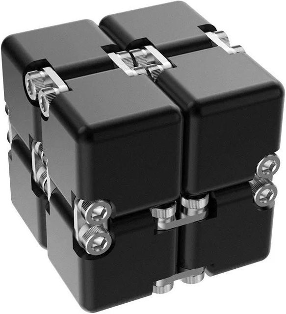 Fashnics Infinity Cube, Fidget Spielzeug, Aluminiumlegierung - Bild 1
